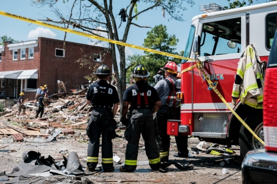 Tiga Rumah di AS Hancur Akibat Ledakan Gas