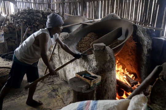 Menengok Produksi Kacang Sangrai di Tangerang Selatan