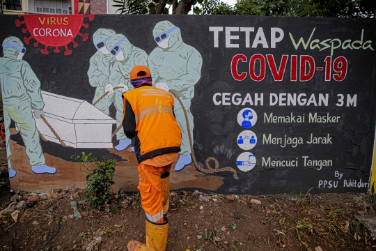 Kampanye Pencegahan Covid-19 Lewat Mural