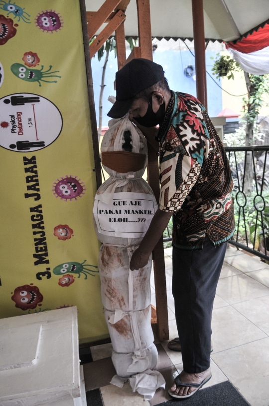 Peti Mati dan Pocong Korban Covid-19 'Gentayangan' di Kantor Kecamatan