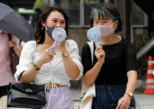 Cara Warga Jepang Dinginkan Tubuh Saat Cuaca Panas