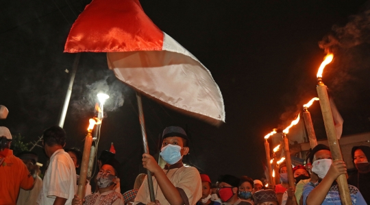 Pawai Obor Sambut Tahun Baru Islam 1442 H