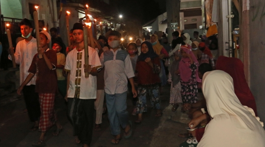Pawai Obor Sambut Tahun Baru Islam 1442 H