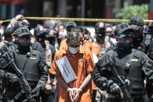 Rekonstruksi Pembunuhan Bos Pelayaran di Kelapa Gading