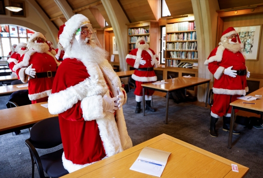 Menengok Persiapan Sekolah Sinterklas di London