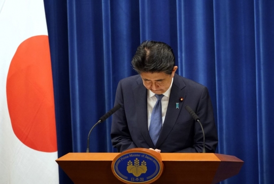 Perdana Menteri Jepang Shinzo Abe Mengundurkan Diri