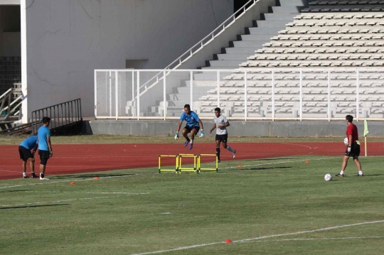 Latihan Timnas Indonesia U-19 Jelang Terbang ke Kroasia