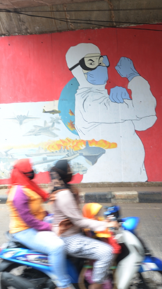 Kampanye Lawan Covid-19 Lewat Mural