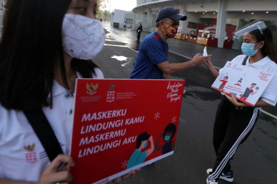 Kampanye Gerakan Disiplin Pakai Masker