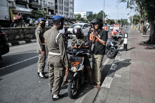 Denda Pelanggar Masker di Jakarta Capai Rp2,1 M