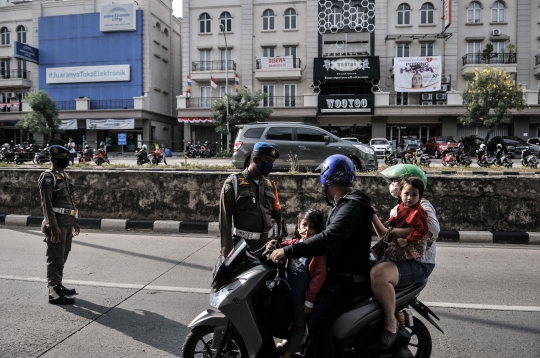 Denda Pelanggar Masker di Jakarta Capai Rp2,1 M