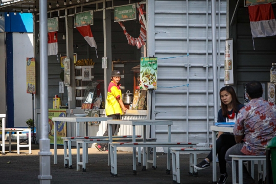 Kawasan Kuliner Thamrin 10 Sepi Pengunjung