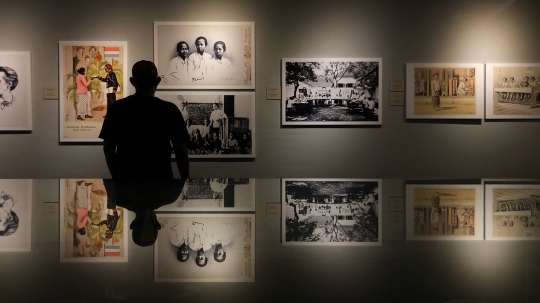 Mengintip Pameran Foto dan Grafis 75 Tahun Kemerdekaan RI