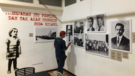 Mengintip Pameran Foto dan Grafis 75 Tahun Kemerdekaan RI