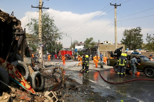 Sasar Konvoi Wapres Afghanistan, Ledakan Bom Tewaskan 10 Orang