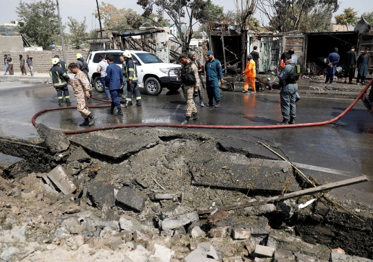 Sasar Konvoi Wapres Afghanistan, Ledakan Bom Tewaskan 10 Orang