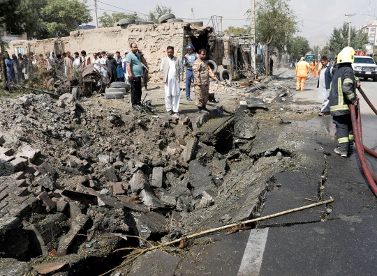 Sasar Konvoi Wapres Afghanistan, Ledakan Bom Tewaskan 10 Orang
