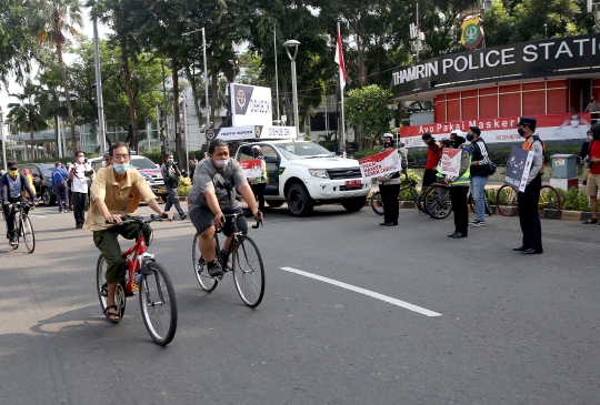 Sosialisasi PSBB DKI Jakarta