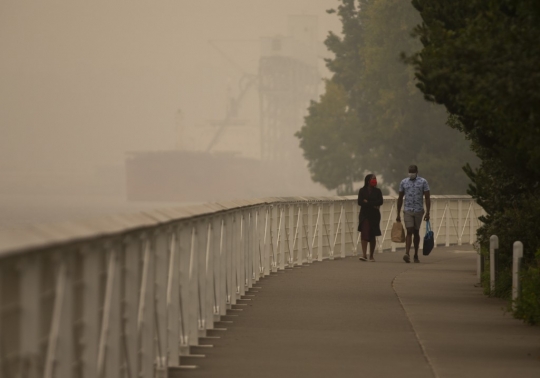 Kabut Asap Kebakaran Hutan Selimuti Washington