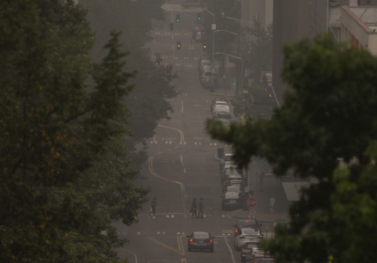 Kabut Asap Kebakaran Hutan Selimuti Washington