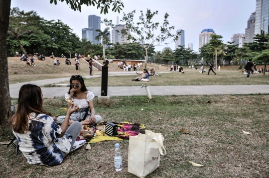 Akhir Pekan Warga Jakarta Jelang PSBB