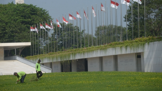 Lapangan Banteng Kembali Ditutup Bagi Pengunjung