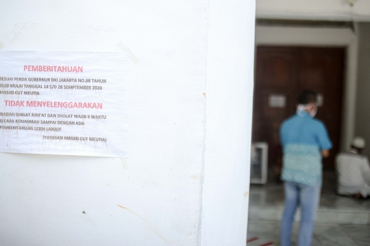 PSBB Total, Masjid Cut Mutia Kembali Tak Laksanakan Solat Jumat