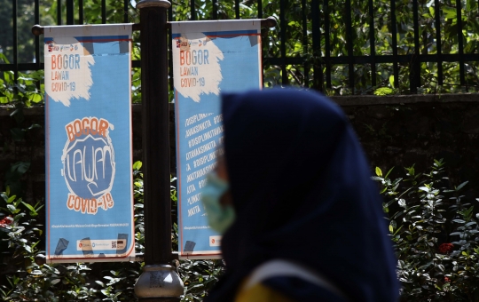 Pedestrian Lingkar Kebun Raya Bogor Ditutup Sementara