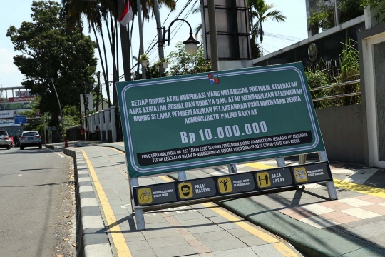 Pedestrian Lingkar Kebun Raya Bogor Ditutup Sementara