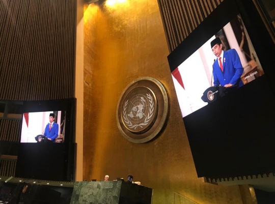 Pidato Jokowi di Sidang Majelis Umum PBB