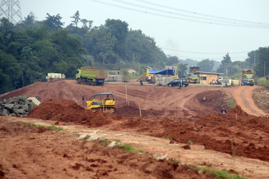 Pengurukan Jalan Baru Bojonggede-Kemang