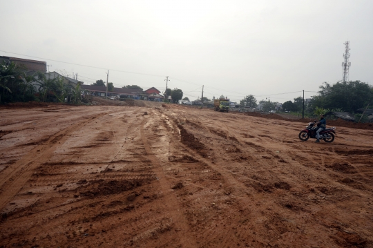 Pengurukan Jalan Baru Bojonggede-Kemang