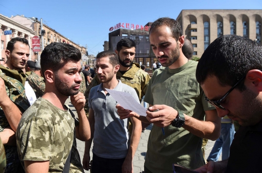 Siap Perang, Armenia Gerakkan Sukarelawan Militer untuk Lawan Azerbaijan