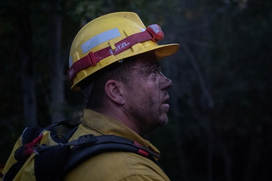 Saat Para Napi Bantu Padamkan Kebakaran Hutan di Oregon