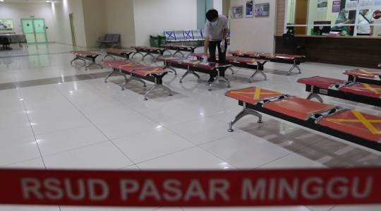 Wagub DKI Tinjau RSUD Pasar Minggu