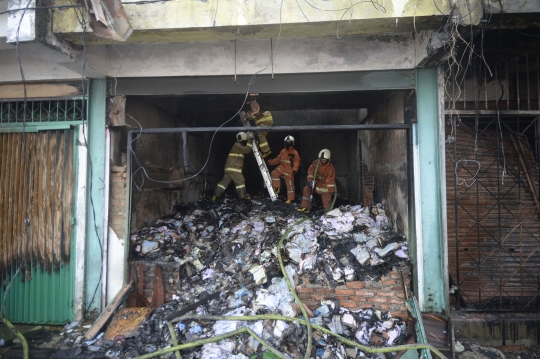 Begini Kondisi Gedung Bioskop dan Pertokoan Senen yang Hangus Terbakar