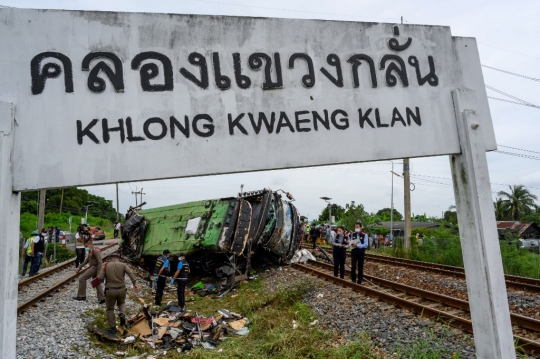 Tabrakan Maut Bus dan Truk di Thailand, 20 Orang Tewas