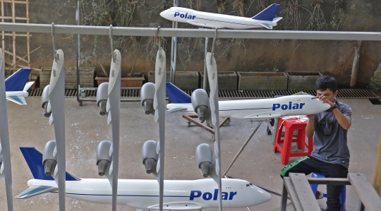 Intip Pembuatan Miniatur Pesawat di Cibinong yang Sudah Tembus Pasar Dunia