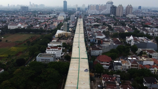 Memantau Progres Proyek Tol Layang Dalam Kota Jakarta