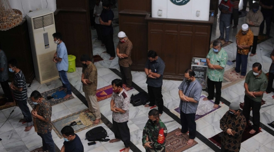 PSBB Transisi, Masjid Cut Meutia Gelar Salat Jumat