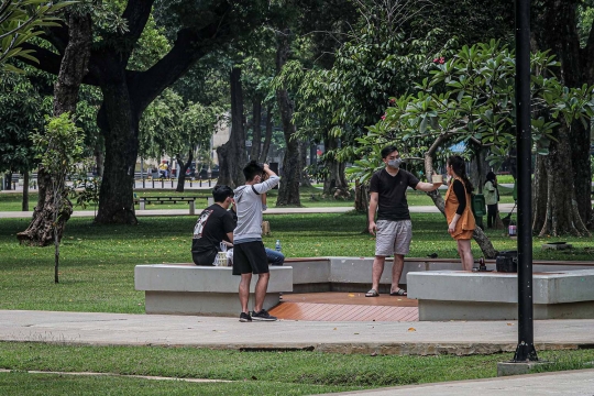 Taman Lapangan Banteng Kembali Dibuka