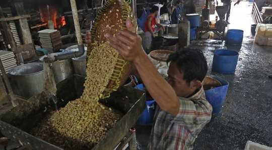 Produksi Tahu Menurun Selama Pandemi