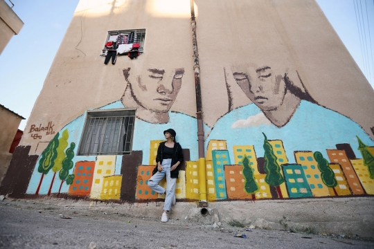 Melihat Pesan Lindungi Lingkungan Lewat Mural di Yordania
