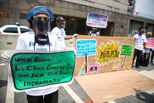 Tolak Pembangunan PLTU, Warga Indramayu Datangi Kedubes Jepang