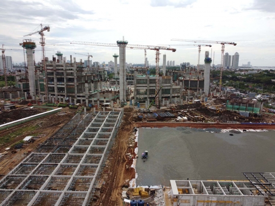 Melihat Progres Pembangunan Jakarta International Stadium