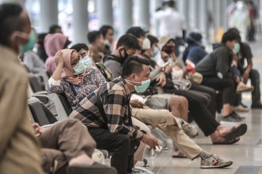 Libur Panjang, Antrean Rapid Test Penumpang KAI Melonjak