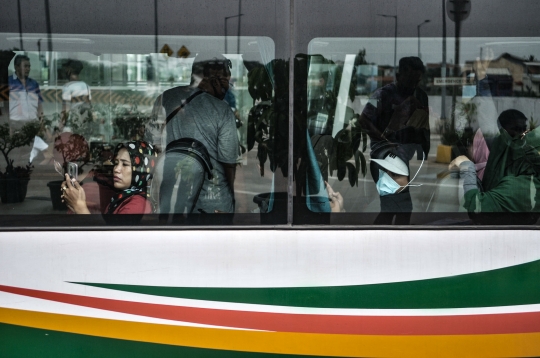 Libur Panjang, Jumlah Penumpang Bus AKAP di Terminal Pulogebang Meningkat