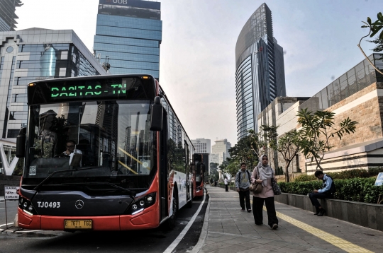 DKI Jakarta Raih Kota Terbaik Dunia Bidang Transportasi