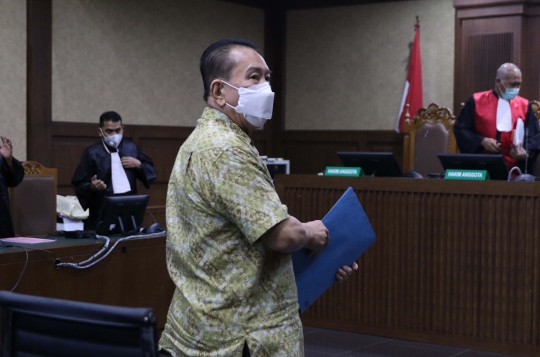Ekspresi Djoko Tjandra Hadapi Dakwaan JPU