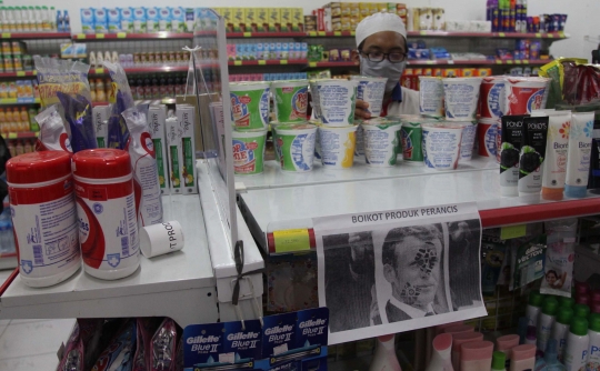 Protes Macron, Minimarket di Jakarta Boikot Produk Prancis